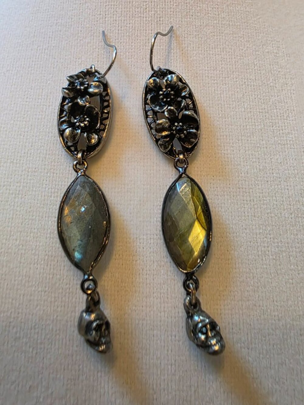 Martha Rotten Labradorite Earrings - Picture 3 of 8